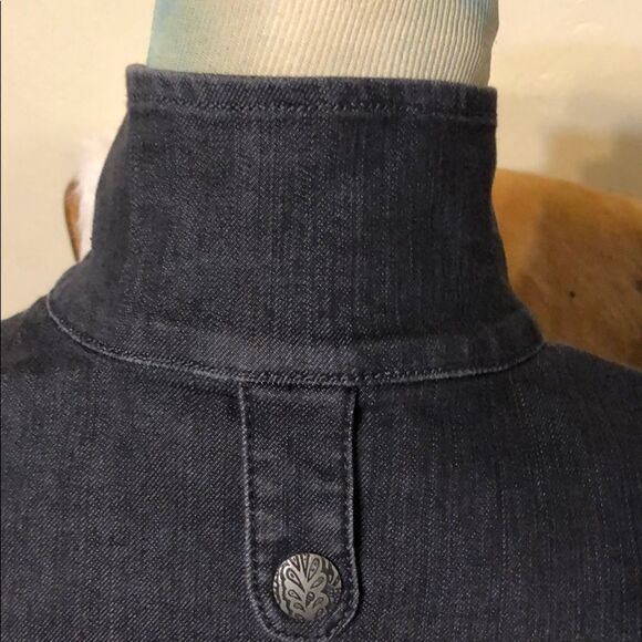 Prana full zip denim jacket XS (2038) - Picture 5 of 8